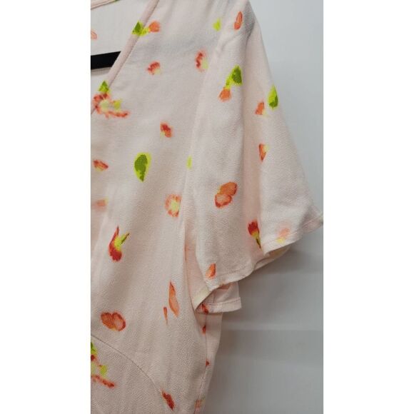 Nordstrom BP: Watercolor Dainty Floral Button Dress - Picture 4 of 6